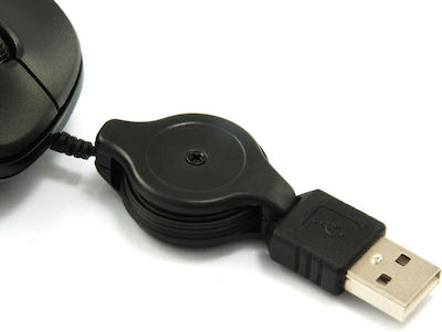 Equip Kabel Wired Mini Mouse Black