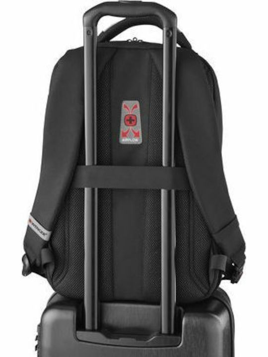 Wenger PlayerMode Tasche Rucksack für Laptop 15.6" in Schwarz Farbe