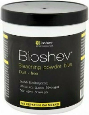 Bioshev Professional Blue Dust Free Bleaching Powder Up To 7 Grades 500gr