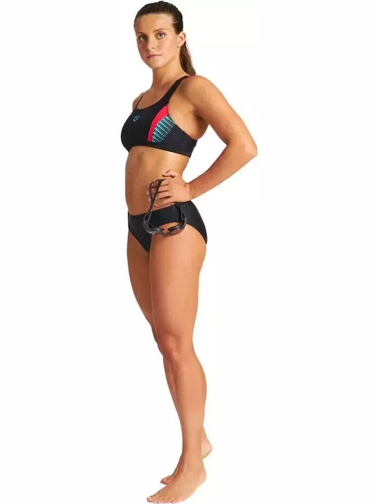 Αθλητικό Set Bikini Μπουστάκι Μαύρο