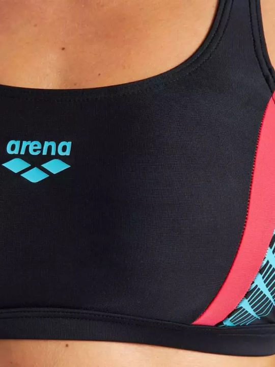 Αθλητικό Set Bikini Μπουστάκι Μαύρο