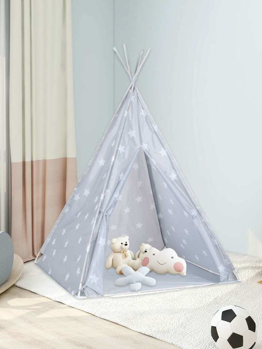 vidaXL Kids Indian Teepee Play Tent Gray