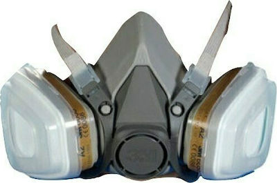 3M Mask Half Face με Πρόφιλτρα P2 6300