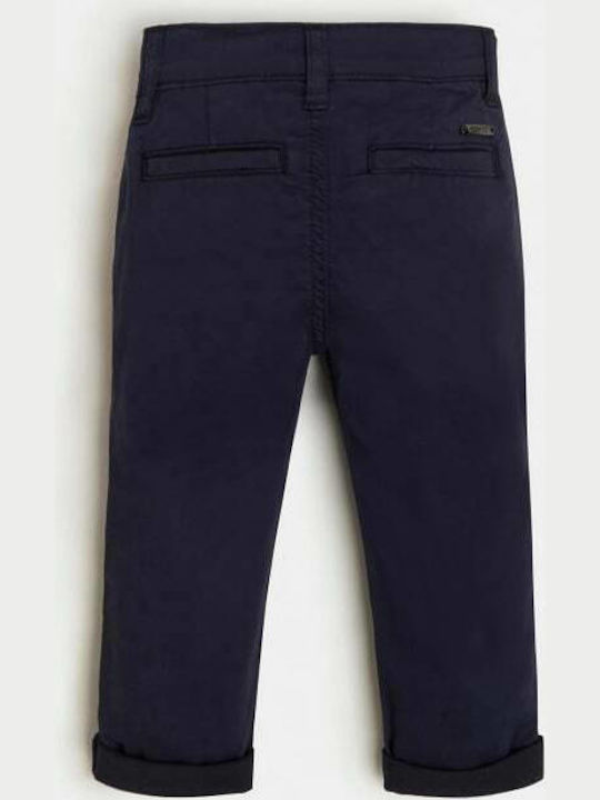 Guess Boys Fabric Trouser Navy Blue