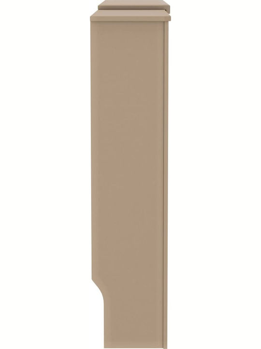 vidaXL MDF Brown Expandable Radiator Cover 205x20.5x82cm