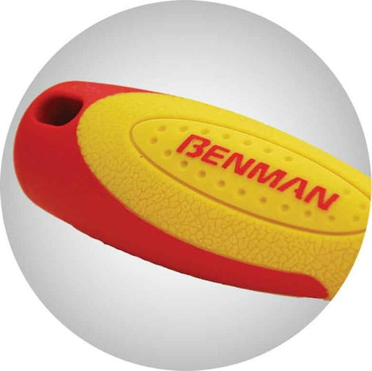 Benman Electrician VDE 1000V Long Screwdriver Straight Size 10x200mm