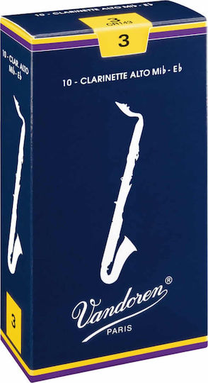 Vandoren Ancii Pentru Alto Clarinet Nr. 3 Bucăți Ancii Pentru Clarinet