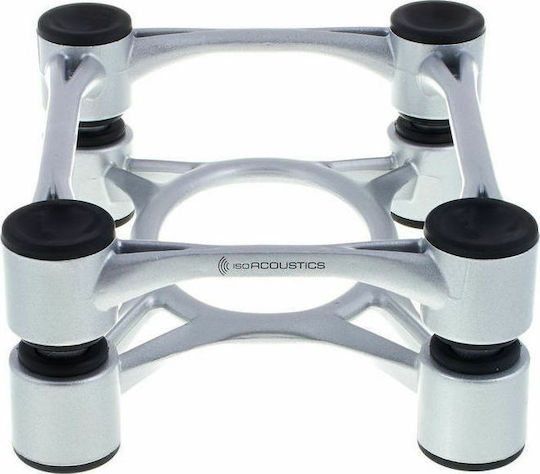 IsoAcoustics Speaker Stands Aperta in Silver Color
