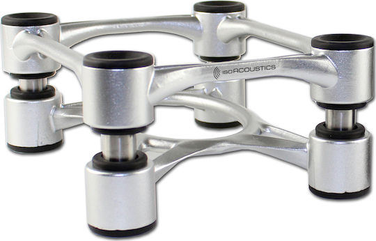 IsoAcoustics Speaker Stands Aperta in Silver Color