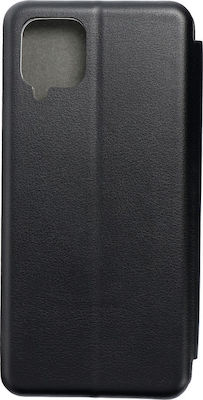 Forcell Elegance Synthetic Leather Book Black (Galaxy A12)