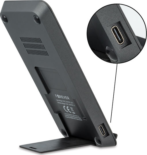 Forever Kabelloses Ladegerät (Qi Pad) 10W Schwarzs (WDC-300)