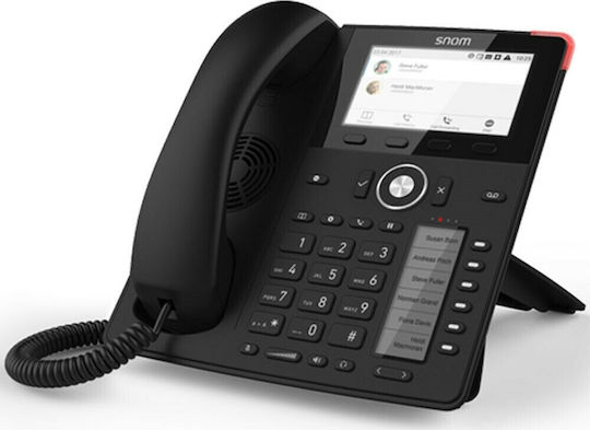 Snom D785 Wired IP Phone with 12 Lines Black