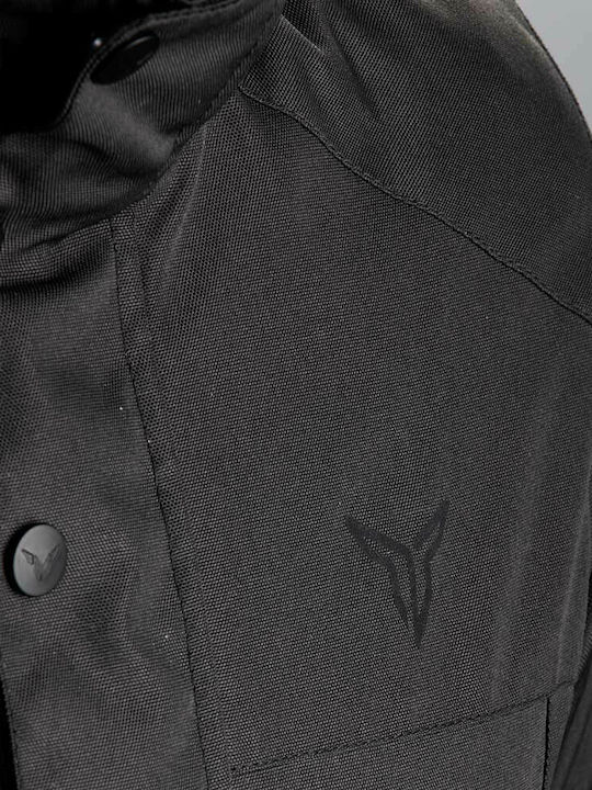 Nordcode Milano Evo Men's Motorcycle Jacket Softshell 4 Seasons Waterproof Black
