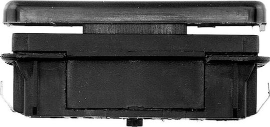 NTY Warnblinkschalter Auto für BMW Serie 3 / Serie 5 4pin Schwarz