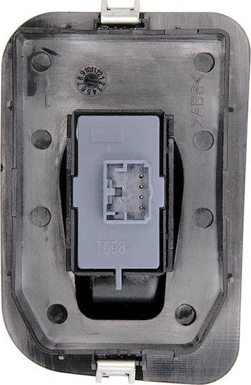 NTY Car Window Switch for Citroen Nemo Fiat Fiorino Peugeot Bipper 4pin Black