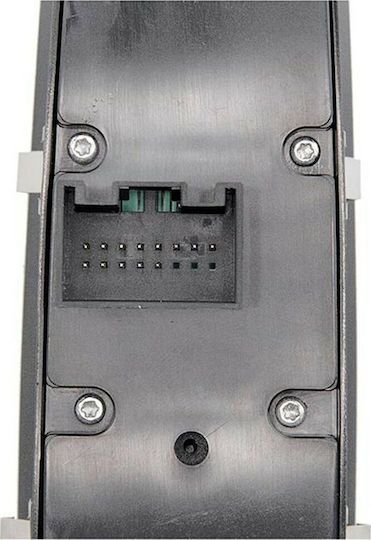 NTY Comutator geamuri auto pentru Porsche Ardei iute / Macan 2010 11pin Negru