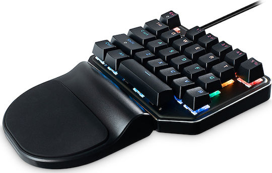 MediaRange MR GS100 Gaming KeyPad mit Benutzerdefiniert Schaltern und RGB-Beleuchtung (Englisch UK)