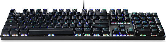 MediaRange MediaRange GS101 Gaming Mechanisches Tastatur mit Benutzerdefinierten Schaltern und RGB-Beleuchtung (Englisch UK)
