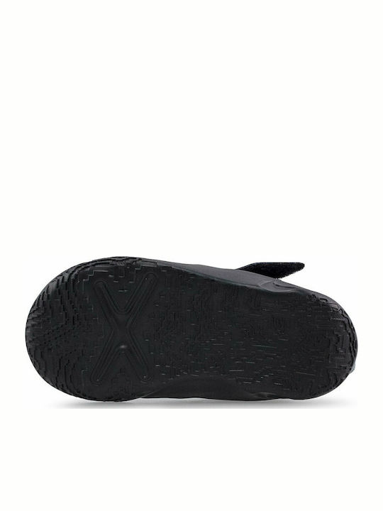 Team Hustle D 10 TD Αθλητικά Παιδικά Παπούτσια Running με Σκρατς Black / Volt / White / Metallic Silver