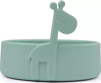 Done by Deer Baby Food Bowl Raffi made of Silicone Blue