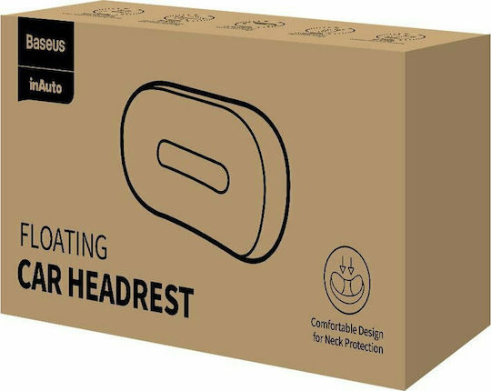 Baseus Floating Headrest Μαξιλάρι Αυτοκινήτου σε Μαύρο Χρώμα