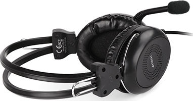 A4Tech HU-30 On Ear Multimedia Ακουστικά με μικροφωνο και σύνδεση USB-A