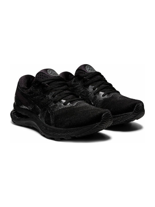 Gel-Nimbus 23 Damen Sportschuhe Laufen Schwarz