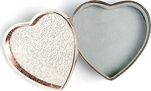 Mamas & Papas Memory Box Wecome To The World Heart made of Silver for Girl