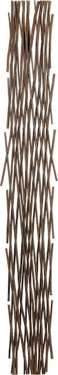 Klappbare Ranken für den Garten aus Holz mit Rhombus-Rasterdesign in Braun Farbe 120x180cm 5 Stück