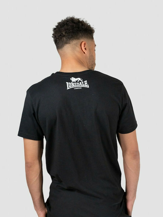 Lonsdale Crafthole T-shirt Μαύρο