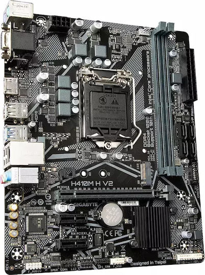 Gigabyte H410M H V2 rev. 1.0 Mainboard Micro ATX mit Intel 1200 Sockel