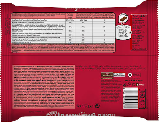 Kit Kat Mini Bag Γκοφρέτα Γάλακτος 200gr