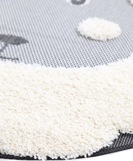 Royal Carpet Kids Synthetic Rug Richie 15545 969 Round 120cm 22mm