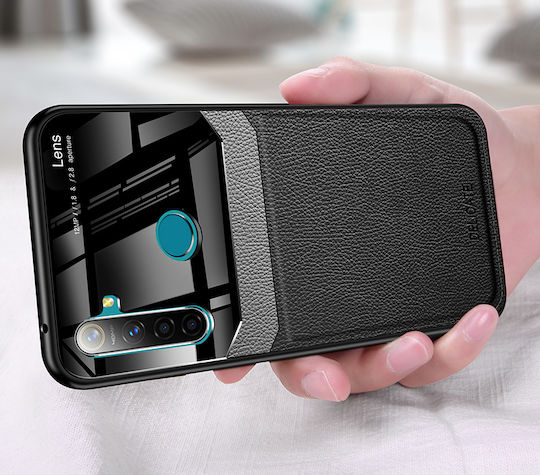 Bodycell Plexiglass Umschlag Rückseite Kunststoff Schwarz (Redmi Note 8T)