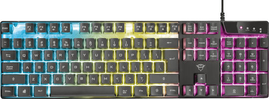 Trust GXT 835 Azor Gaming Keyboard with RGB lighting (English US)