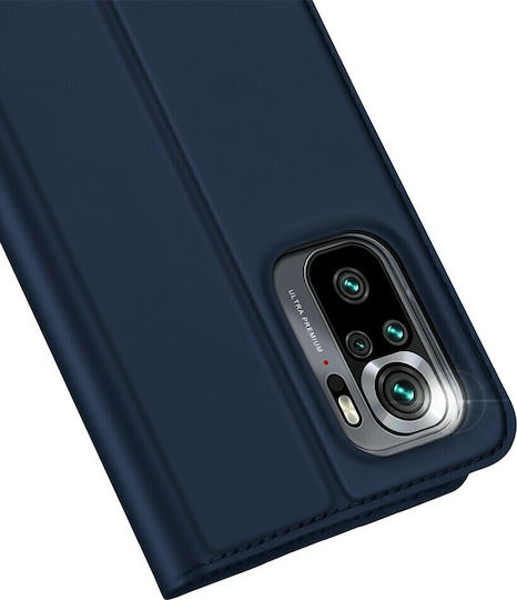Dux Ducis Skin Pro Book Synthetic Leather Blue (Redmi Note 10 / 10s / Poco M5s)