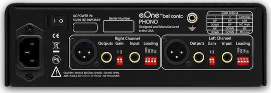 Bel Canto Preamplificator Phono Negru