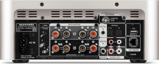 Marantz 15-MCR612/N1SG Melody X (M-CR612) Player CD Hi-Fi Argintiu