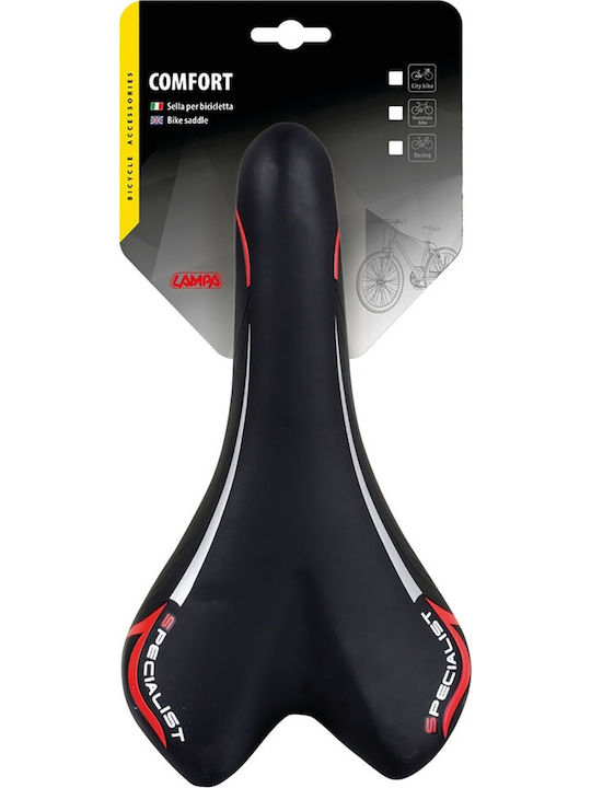 Lampa S-8 Σέλα Ποδηλάτου Μαύρη 270 x 150 mm