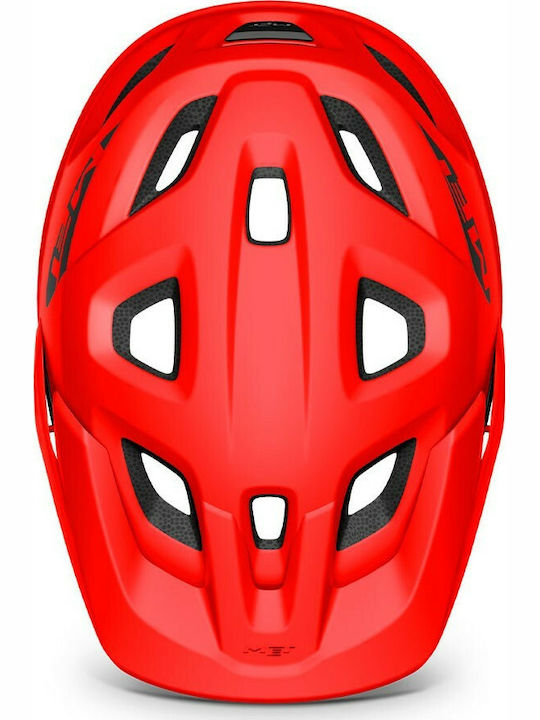 MET Echo Bicycle Helmet Mountain Red