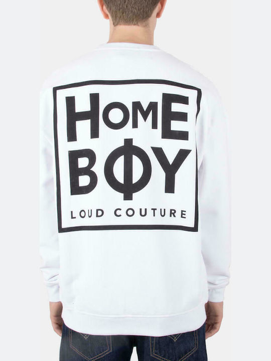 Homeboy The Bigger Homie 01SW2410 Men's Sweatshirt White