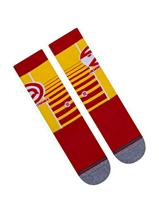 Stance Hawks Gradient Μπασκετικές Κάλτσες Κίτρινες 1 Ζεύγος