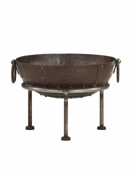 vidaXL Firepit Brown 40x40x30cm