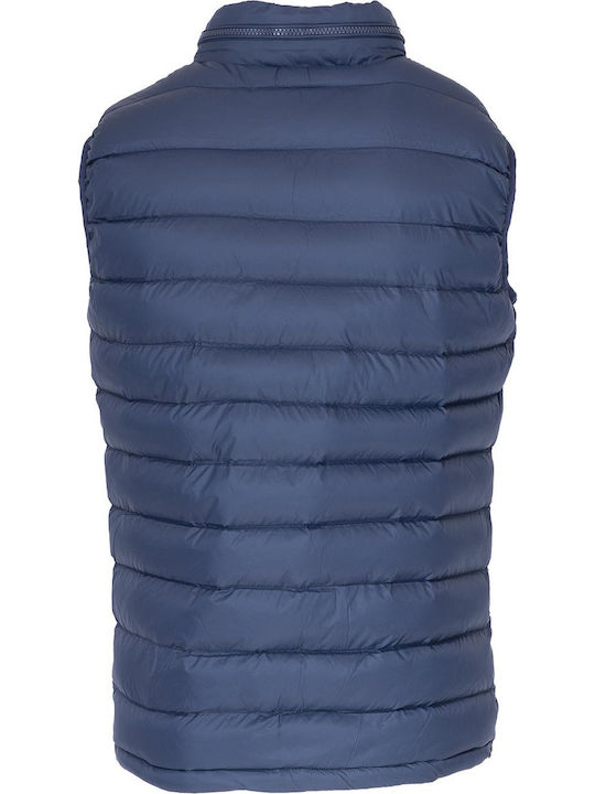 Αμάνικο Μπουφάν Puffer Μπλε