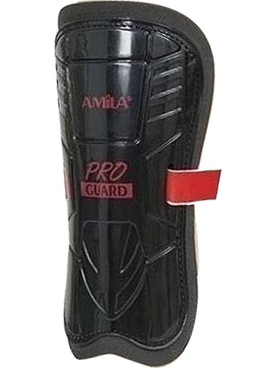 AMILA 83016 Επικαλαμίδες Ποδοσφαίρου Ενηλίκων Μαύρες Large