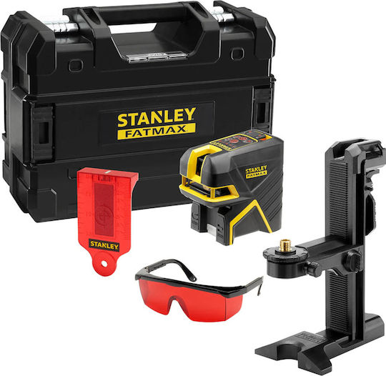 Stanley Fatmax Γραμμικό Αλφάδι Laser Κόκκινης Δέσμης με Εύρος Εργασίας 15m