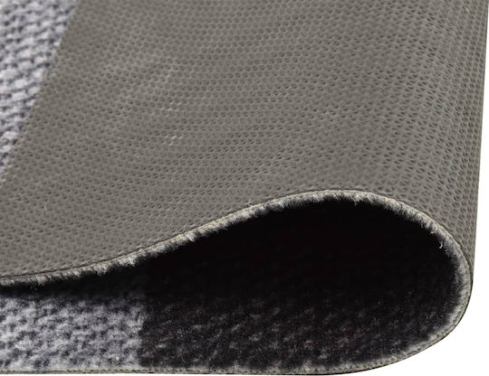 vidaXL Stars Kitchen Mat Runner with Anti-slip Underlay Gray 60x300εκ.