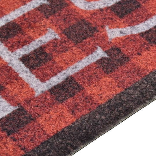 vidaXL Tomatoes Kitchen Mat Runner with Anti-slip Underlay Red 60x180εκ.