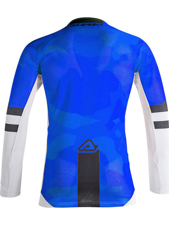 Acerbis MX Helios Vented Ανδρική Jersey Motocross Blue/White