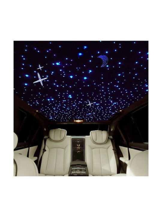 GloboStar Dekoratives Tischlicht LED RGBW Optische Faser 11,5cm